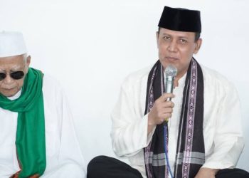 Kepala BNPT pada peresmian Masjid di Jasinga