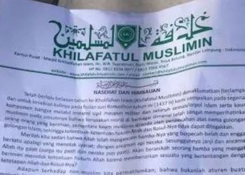 Selebaran Khilafatul Muslimin
